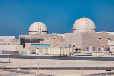 The Barakah nuclear power plant connected to the UAE grid for the first time last month. The National