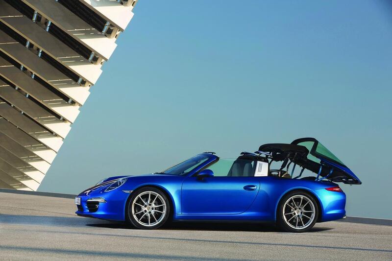 The 2014 Porsche 911 Targa. Courtesy Porsche