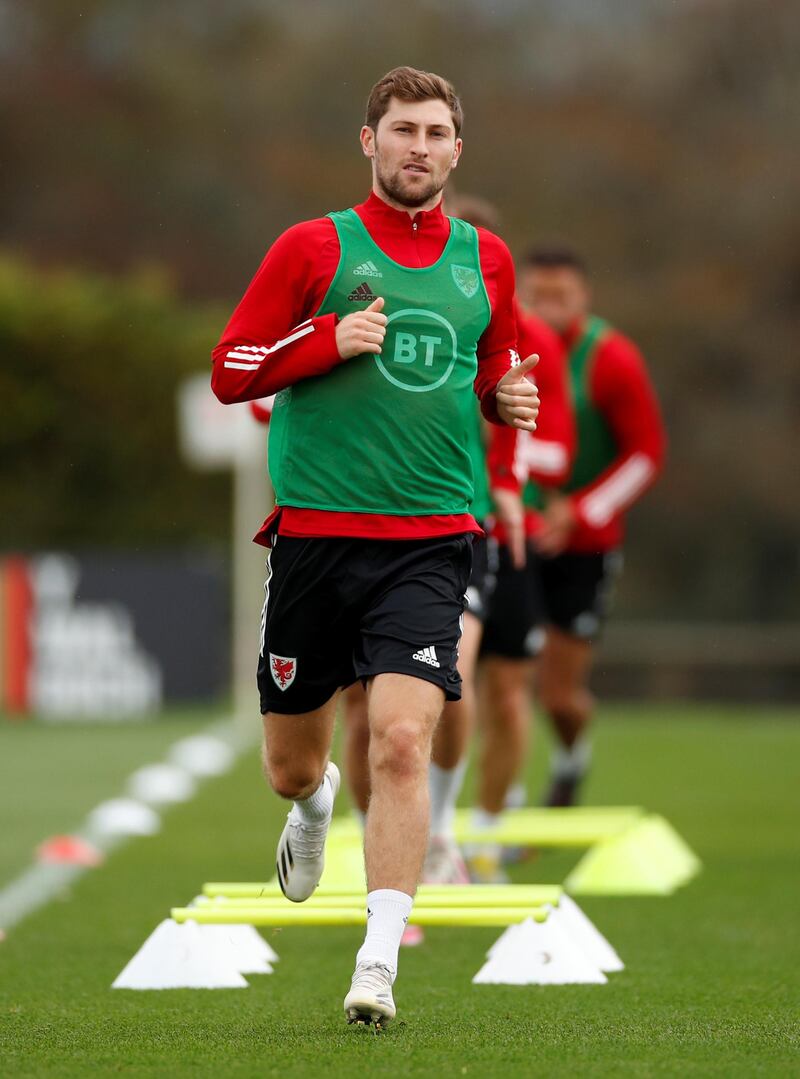 Wales' Tottenham defender Ben Davies. Reuters