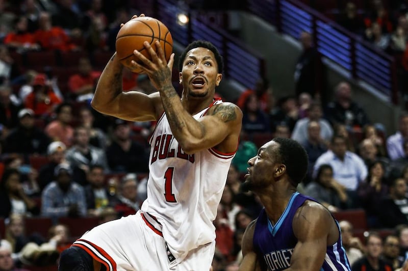 Since the 2011/12 season, injuries have limited Derrick Rose to 10 games played. Tannen Maury / EPA 