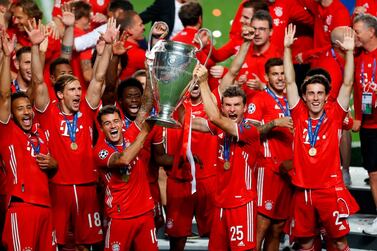 Winning the Champions league in August proved to be Thiago's valedictory act with the German champions. AFP