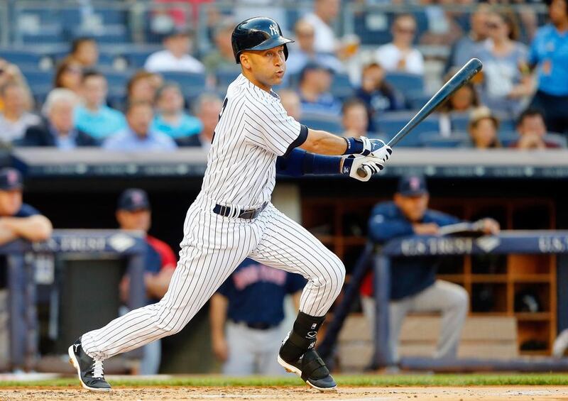 Derek Jeter of the New York Yankees. Getty Images