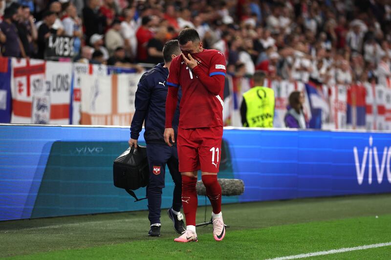 Showed good pace and control to beat Walker and whip an early cross in. Snuffed out a potential Saka break on the wing early on but later struggled to live with the England winger. Went off injured just before the break. Getty Images