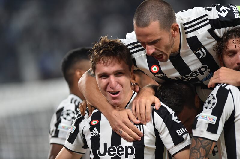 RW Federico Chiesa (Juventus) - Took the only goal of the game against Chelsea superbly, and troubled the defending European champions with his turn of speed and clever movement throughout. Reuters