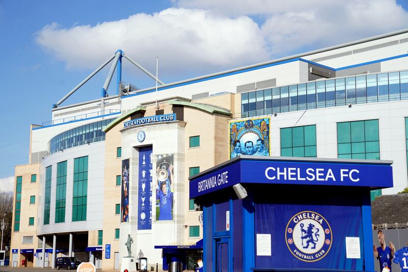 A view of Stamford Bridge. PA