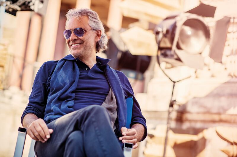 A handout photo of Andrea Bocelli (Courtesy: Flash Entertainment) *** Local Caption ***  al19ap-cover-bocelli01.jpg