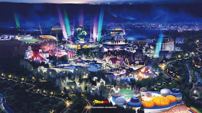 No opening date has been announced for the Dragon Ball theme park in Saudi Arabia. Photo: Qiddiya