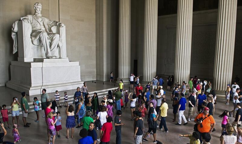 9. Lincoln Memorial Reflecting Pool, Washington DC, District of Columbia. Paul J. Richards / AFP Photo
