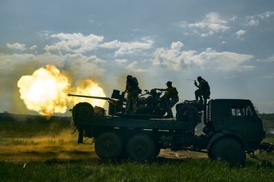 Ukraine says its forces are still fighting for the outskirts of Bakhmut. AP 