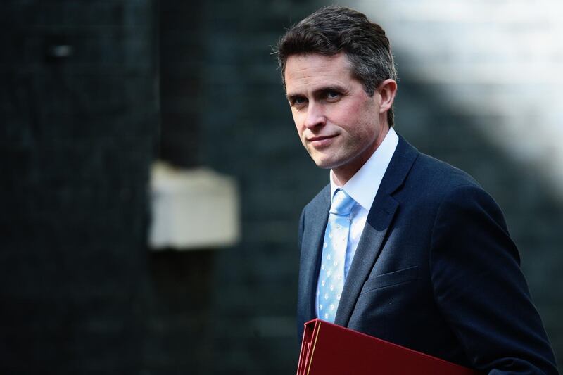 LONDON, ENGLAND - MAY 02:  Gavin Williamson the Secretary of State for Defence arrives at 10 Downing Street as the Cabinet meet to discuss post-Brexit customs plans on May 2, 2018 in London, England.  (Photo by Jack Taylor/Getty Images)