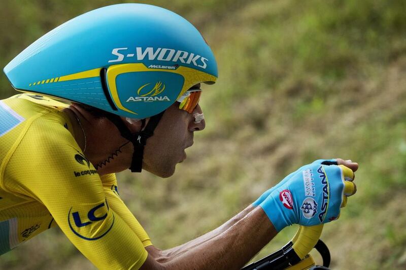 Vincenzo Nibali, 2014 Tour de France winner, shown during the Bergerac-Perigueux stage last year. Lionel Bonaventure / AFP / July 26, 2014