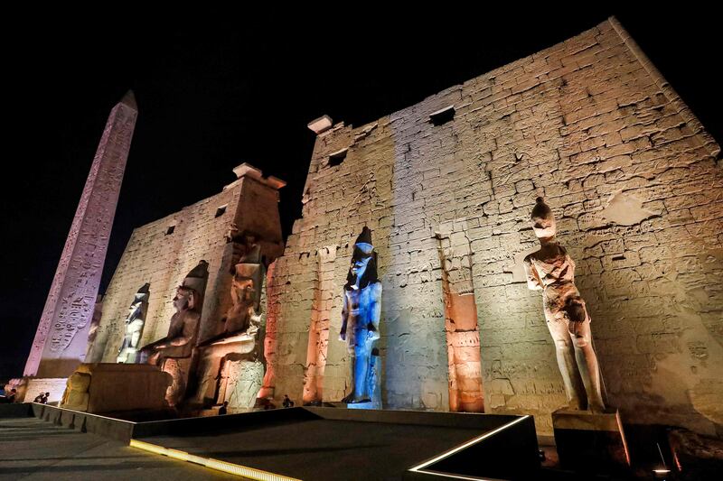 Social media users were quick to notice an obelisk missing from Luxor. It is in Paris. AFP