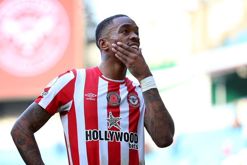 Brentford striker Ivan Toney was banned from football for eight months and fined £50,000 for breaking FA betting rules. PA