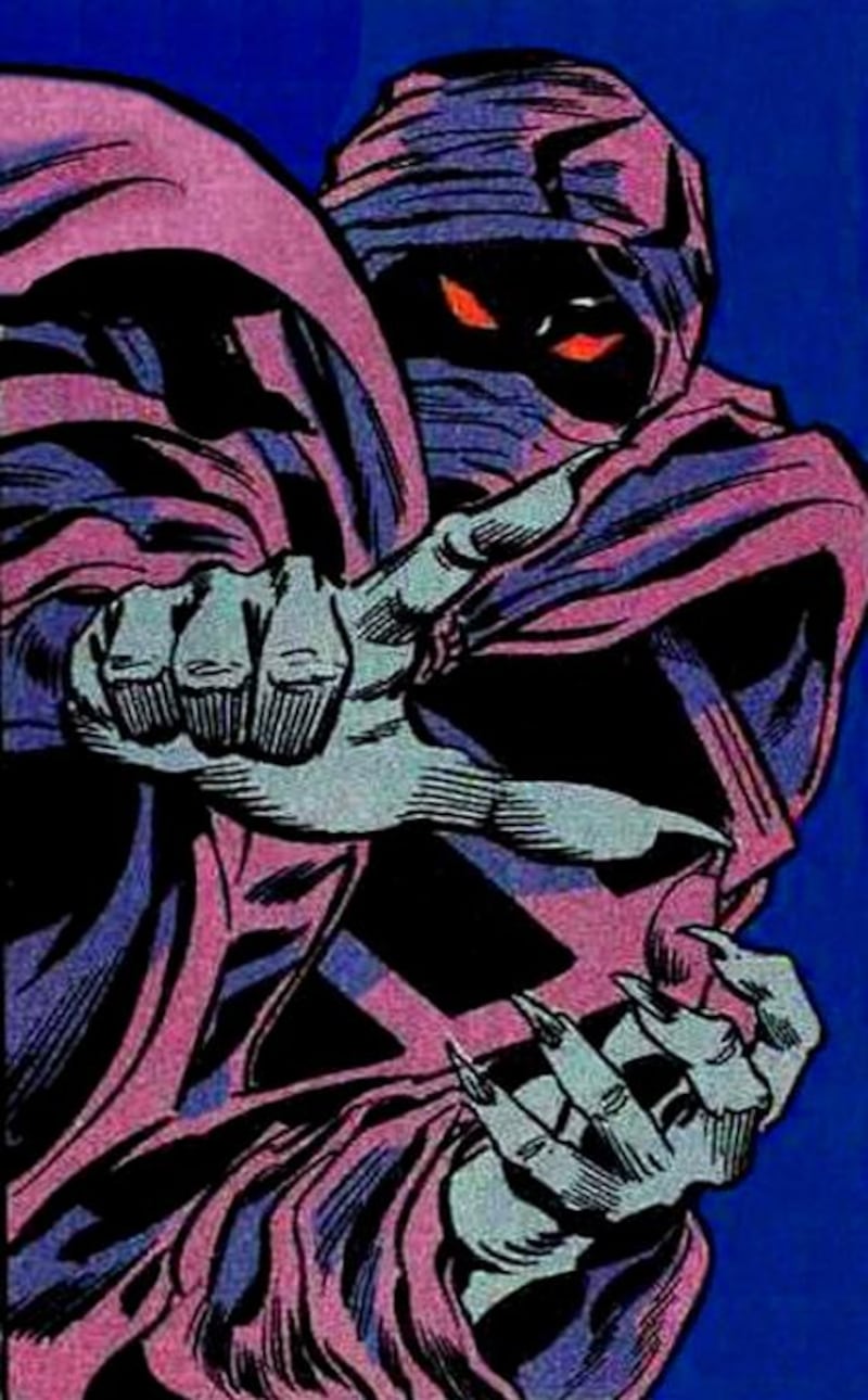 Black Raazer, a member of Desert Sword by Marvel. Courteys Marvel