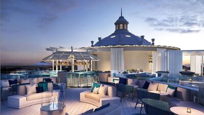 Villamore at Emerald Palace Kempinski Dubai is offering weekday beach and pool access, with a food and drink selection. Courtesy Emerald Palace Kempinski Dubai