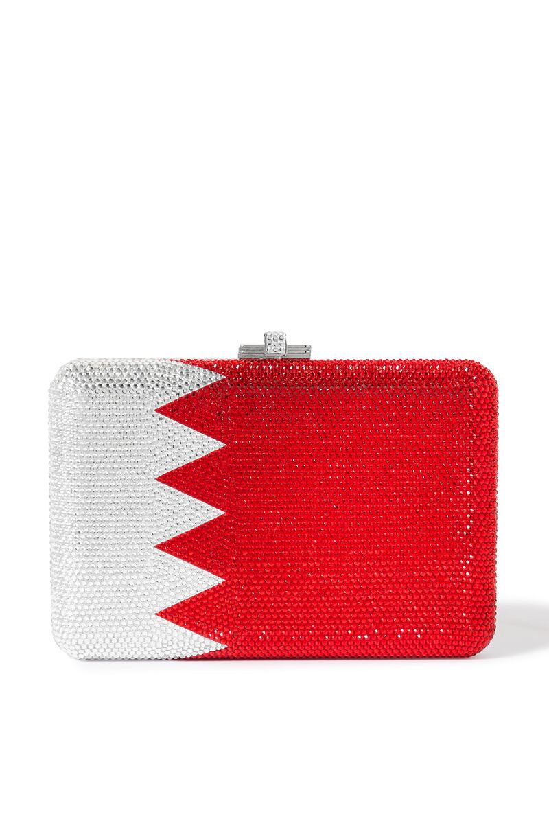 FLAG Clutch in bedazzled crystals *EXCLUSIVE ME LAUNCH - END OF FEBRUARY*