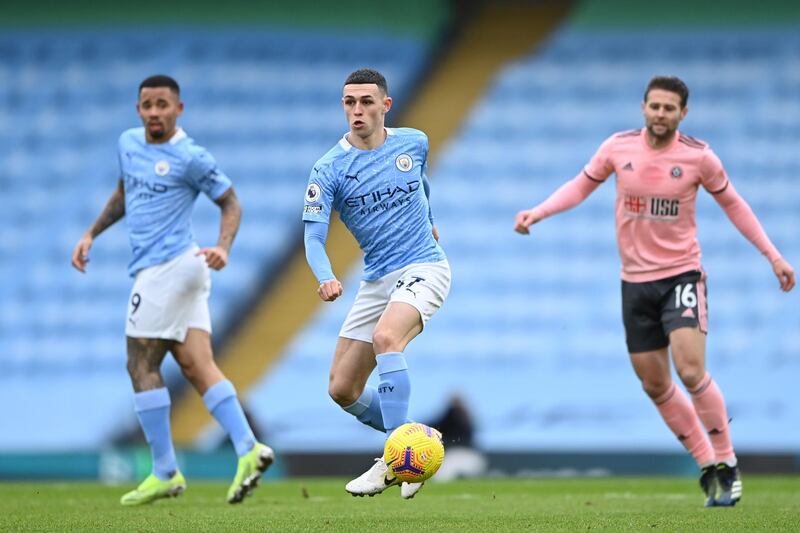 Oliver Norwood – 6. Got lucky when his header back to goal found Bernardo Silva, only for his flick on to be save by Ramsdale. Yellow carded for a foul on Foden. AFP