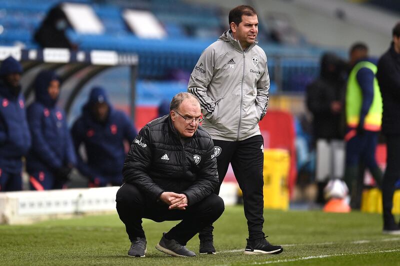 Leeds manager Marcelo Bielsa. Getty