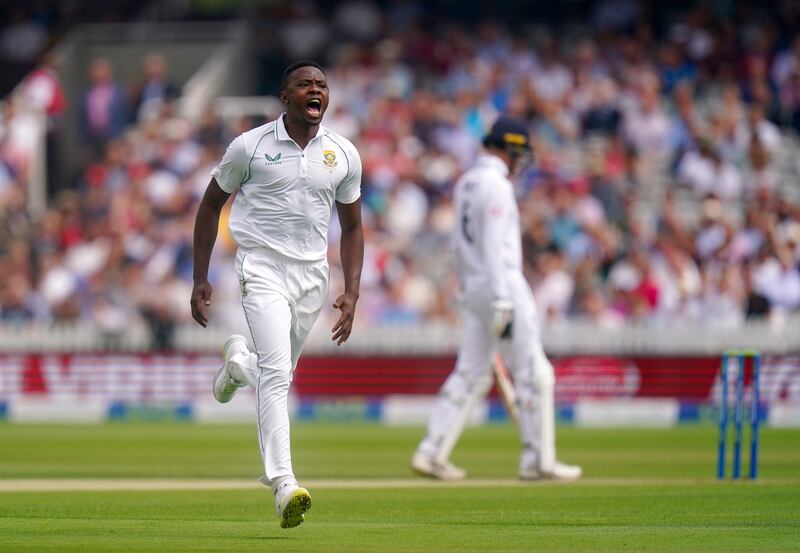 Kagiso Rabada (South Africa) 47 wickets; average of 22.25. PA