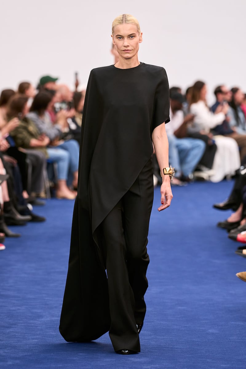Vauthier used veteran models such as Carmen Kass and Georgina Grenville in recognition of who many haute couture clients really are. Photo: Vauthier 