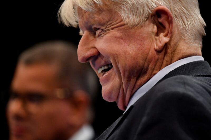 Stanley Johnson is the father of former Prime Minister Boris Johnson. Reuters