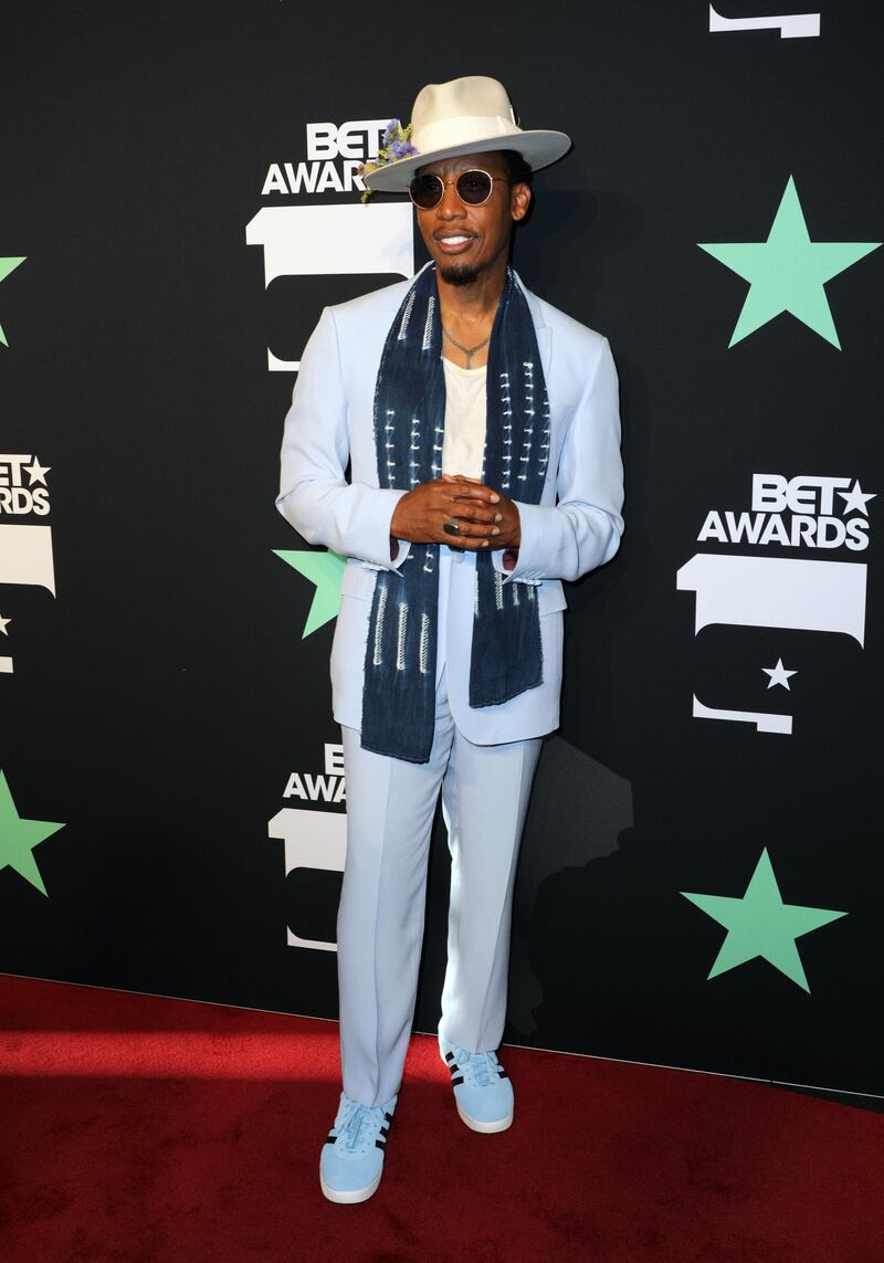 Raphael Saadiq arrives at the BET Awards on June 23, 2019, in Los Angeles. Reuters