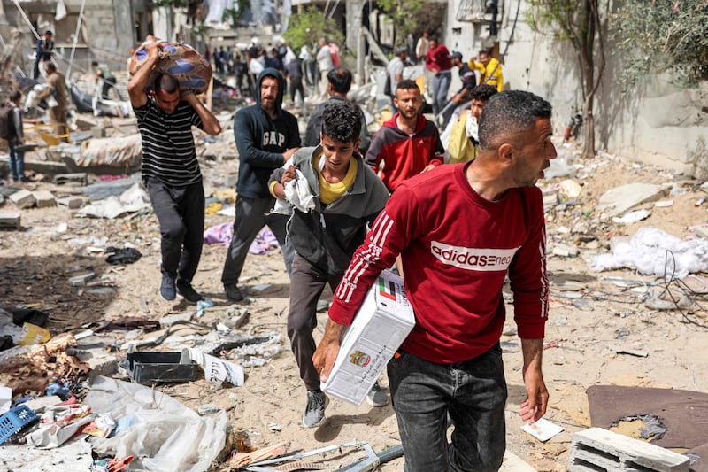 The packages are a lifeline for many amid the continuing war in the Gaza Strip