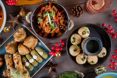 Kebabs, pani puri and other Indian fare are on the menu. Photo: Bombay Bungalow