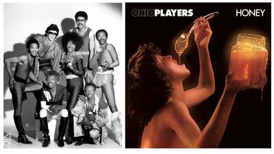 A track from 70s US funk group the Ohio Players' album 'Honey' kick-started a murder conspiracy which still circulates today. Getty Images, Paragon Recording Studios