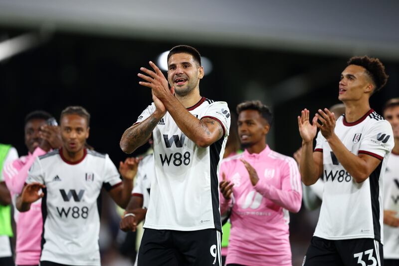 Tottenham v Fulham, 6pm: A second successive London derby for Spurs following Wednesday's 1-1 draw at West Ham. They face in Fulham a team brimming with confidence and with a front-line striker in Aleksandar Mitrovic bang in form. Prediction: Spurs 2, Fulham 2. Getty Images