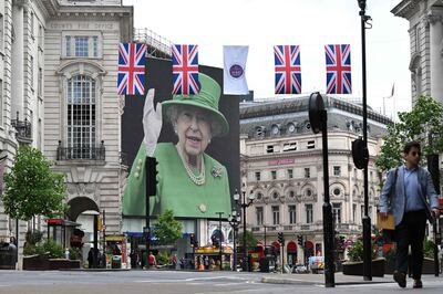 Britain celebrated Queen Elizabeth II's platinum jubilee last month. AFP.