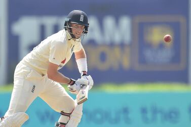 Joe Root hit 218 for England, his fifth double century, in the first Test against India in Chennai. Courtesy Sri Lanka Cricket