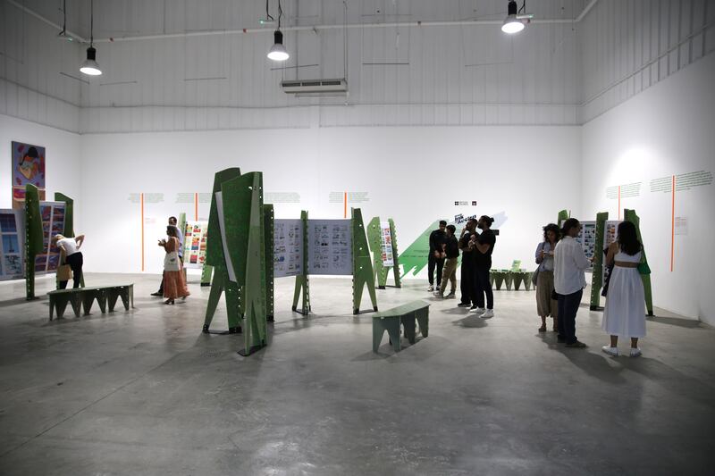 The exhibition is a collaborative project between the Lakes International Comic Art Festival (LICAF) and the British Council – Mena