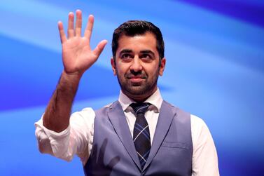 Humza Yousaf has left Twitter for a "wee break". PA