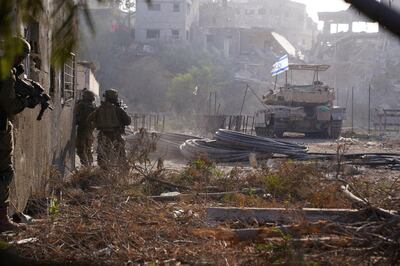 Israeli troops continue to fight Hamas militants in and around Gaza city. Reuters