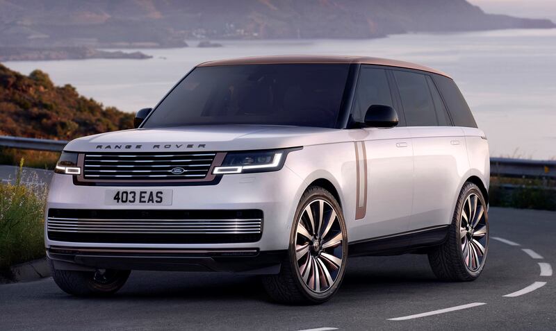 Fifth-gen Range Rover.