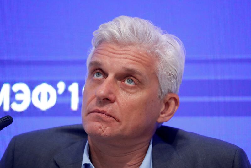 Russian business tycoon Oleg Tinkov. Reuters