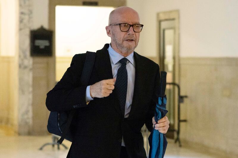 Oscar-winning filmmaker Paul Haggis is in court this week facing a publicist who claims that he raped her. AP