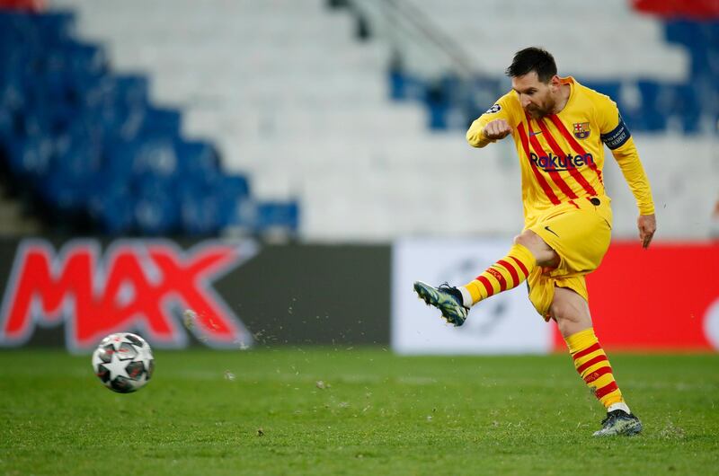 Forward: Lionel Messi (Barcelona) - A bittersweet night at PSG, more so if it turns out that it was Messi’s last in the Champions League in Barcelona colours. He scored a sensational goal, had a penalty saved, but thrived as the centrepiece of some flowing football. Reuters