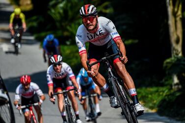 Oliviero Troia has been in the line-up for some of UAE Team Emirates' standout results during the 2019 season. Courtesy UAE Team Emirates