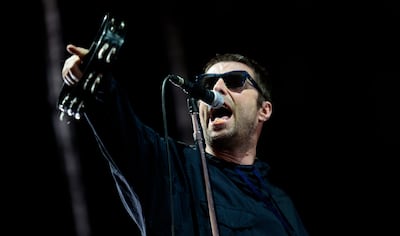 British singer Liam Gallagher performs on the fourth day of the Benicassim International Festival (FIB) in Benicasim on July 15, 2017.
The Benicassim Festival Internacional of Benicassim (FIB) is a four-day music festival on the east coast of Spain between Valencia and Castellon. The FIB 2017 runs from July 13 to July 16, 2017 / AFP PHOTO / JOSE JORDAN