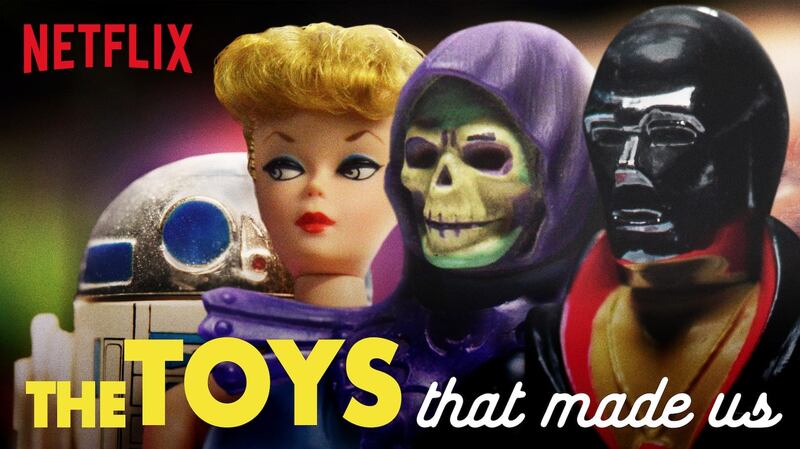 A promo for the Netflix series The Toys that Made Us. Netflix