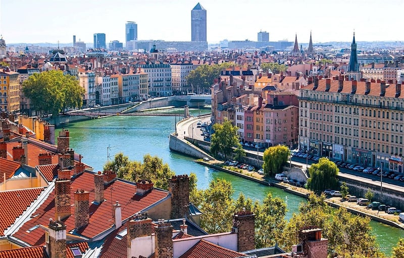 7. Lyon, France will host the finals of the Fifa Women's World Cup in July and also a pinnacle for French cuisine. Courtesy International Water Association