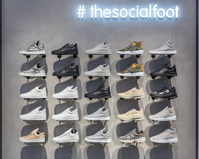 The Social Foot offers rare collaboration and limited edition sneakers. Courtesy The Social Foot