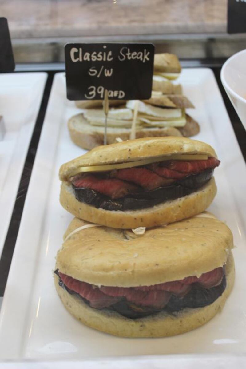 Montreal Bread Company's classic steak sandwich. Phairis Sajan