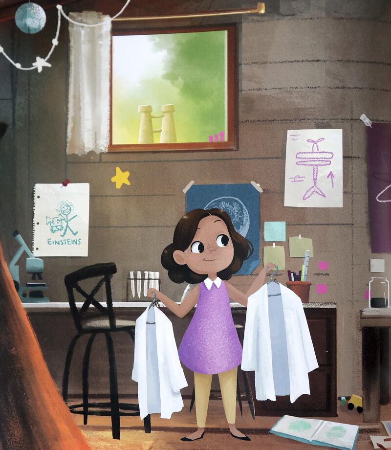 'Cece Loves Science' is a children's book about a girl who loves science. 