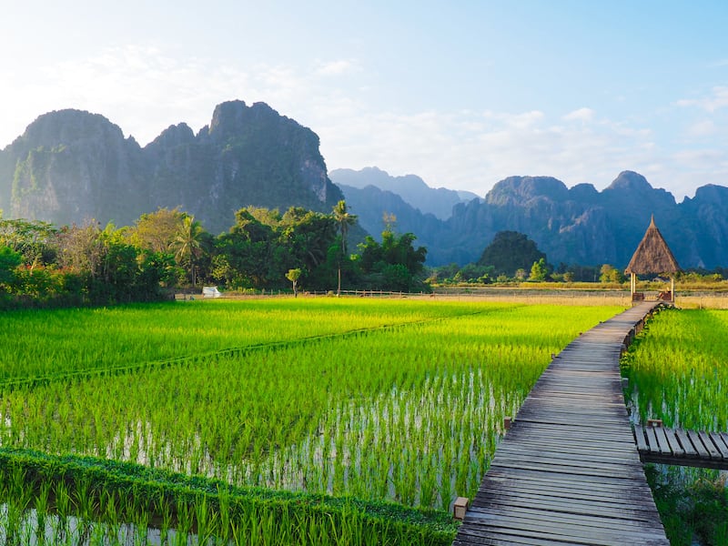 Laos is reopening to vaccinated tourists on Monday, May 9. Anna Hoch-Kenney / Unsplash