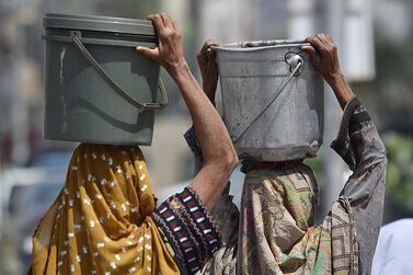 About half the world’s population experiences severe water scarcity for at least part of the year, the UN says. EPA