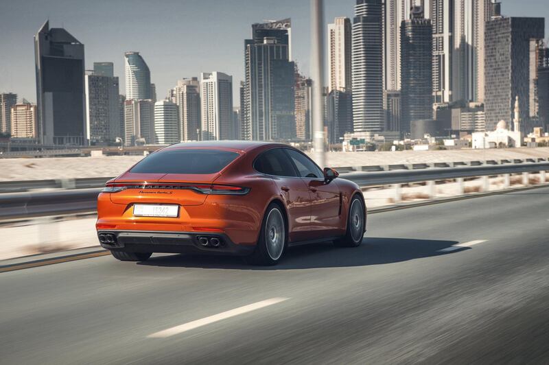 The Porsche Panamera Turbo S can reach 0 to 100 in 2.9 seconds and has a top speed of 315 kilometres per hour