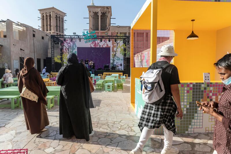 After a two-year hiatus, Sikka Art Fair returns rebranded as Sikka Art and Design Festival. All photos: Antonie Robertson / The National